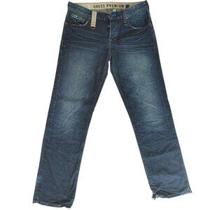 Men's GUESS Premium  Los Angeles Central Straight Leg Jeans - Size 33